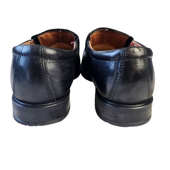 LEFT & RIGHT Leather Adelchi Dress Shoe Black Youth Boy's Size 6 - Picture 5 of 13